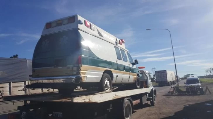 Llegó un nuevo móvil de traslado para Bomberos Voluntarios