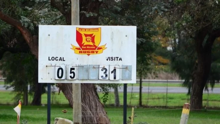 Rugby: Ganó Timbó 31 a 5 frente a C. Belgrano