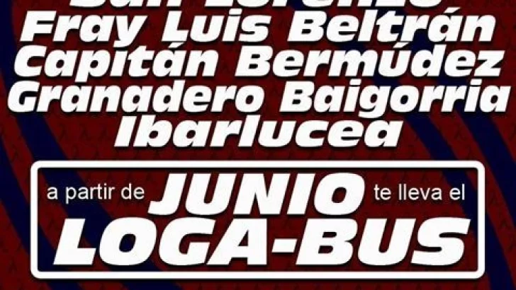 Llegó el “LogaBus”: que nada te impida practicar deporte