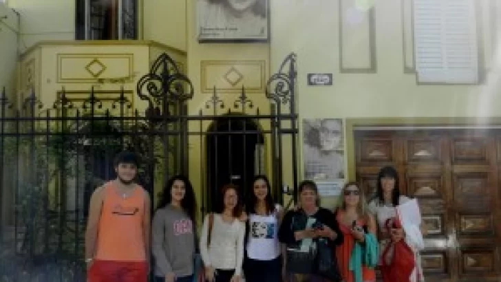 Iriondo participó en el seminario de reflexión y formación en el Centro Ana Frank Argentina