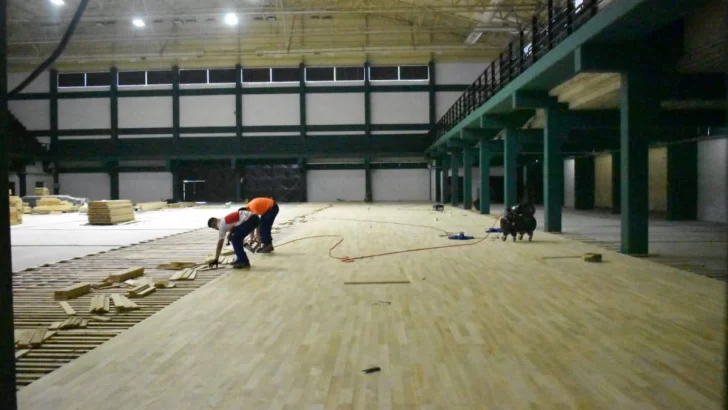 La construcción del Megaestadio en Puerto entró a su etapa final