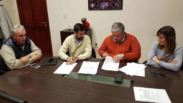 La Comuna de Timbues firmó un convenio con Belgrano Cargas