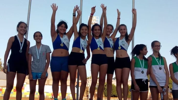 De bronce: Dana se lució en el Torneo de Atletismo en Rosario