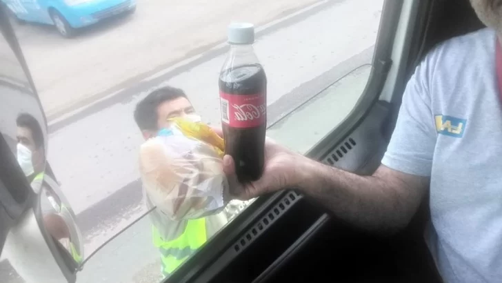 Un camionero Oliverense recibió un gran gesto en una ruta de Catamarca