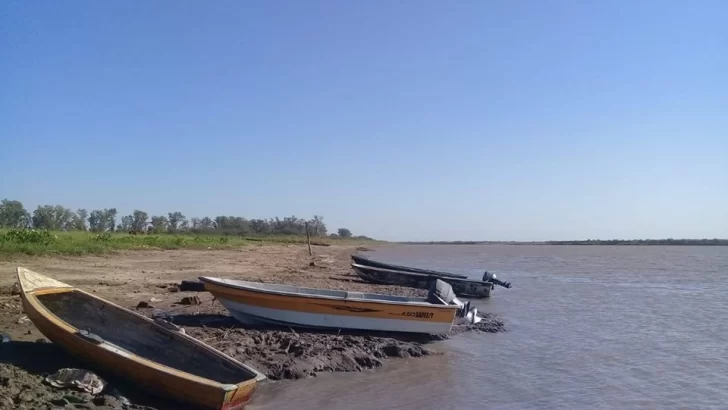 Preocupa el escaso nivel de agua en el río Paraná