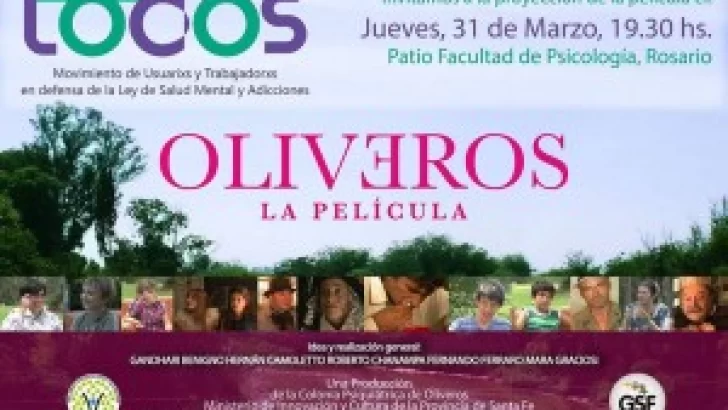 “Oliveros, la película” se proyectará en la Facultad de Psicología en Rosario