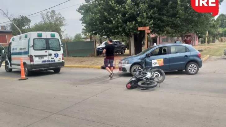 Fortísimo accidente en Andino: Un joven fue derivado en muy grave estado