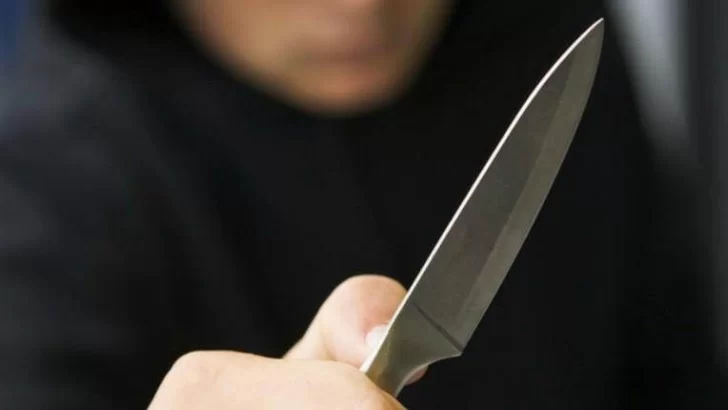 Tras una discusión una mujer amenazó con un cuchillo a otra