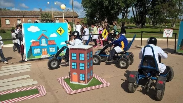 Niños de Carrizales participaron de un taller de Educación Vial