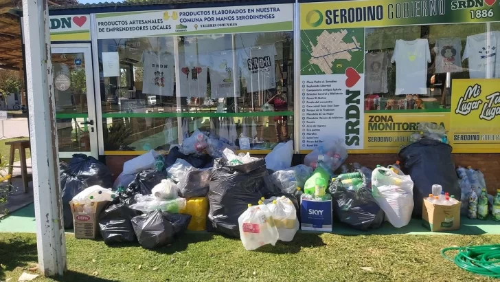 Serodino recicla: Más de 100 vecinos participaron del último eco-canje