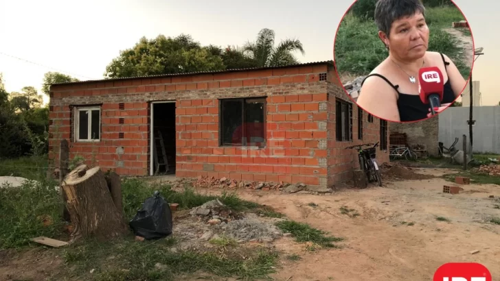 Una familia oliverense perdió su casa en un incendio y pide ayuda para reconstruirla