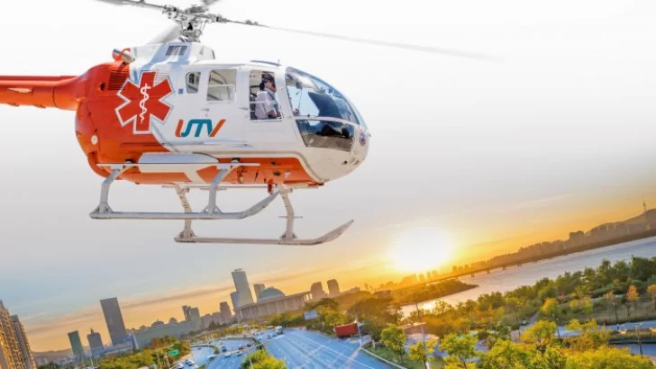 Monje tendrá hoy la capacitación del servicio de emergencias con helicóptero