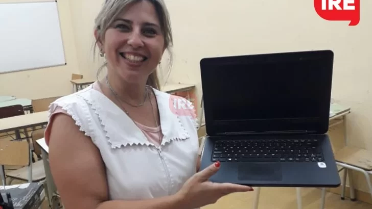 El CENPA recibió una computadora: “La ministra nos escuchó y cumplió”