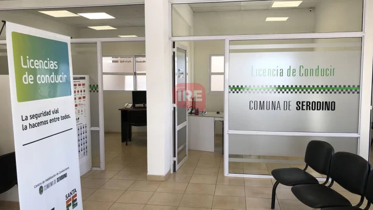 Serodino: El centro de emisión de licencias cerrará por vacaciones