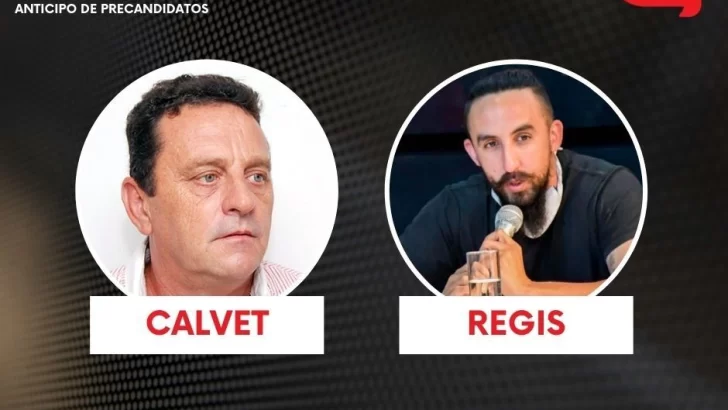 Esta vez, Calvet y Regis se medirán solos en las elecciones de Barrancas