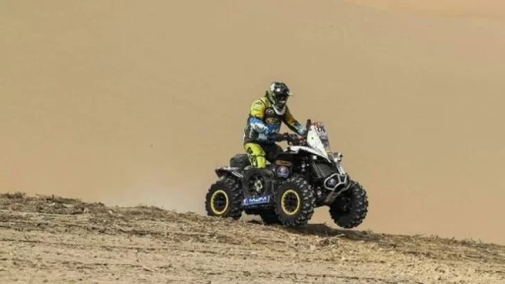 Un piloto sanlorencino avanza en el Rally Dakar 2018