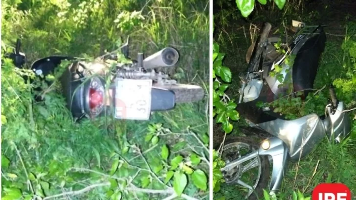 Le robaron la moto en Andino, avisó a la policía de inmediato y la encontraron camino a Serodino