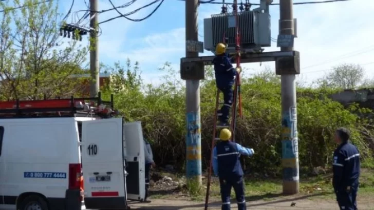 Oliveros: Corte programado de energía eléctrica