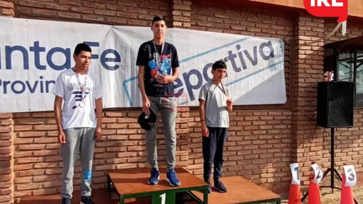 Valentín logró el podio en los Juegos Nacionales Evita de Mar del Plata