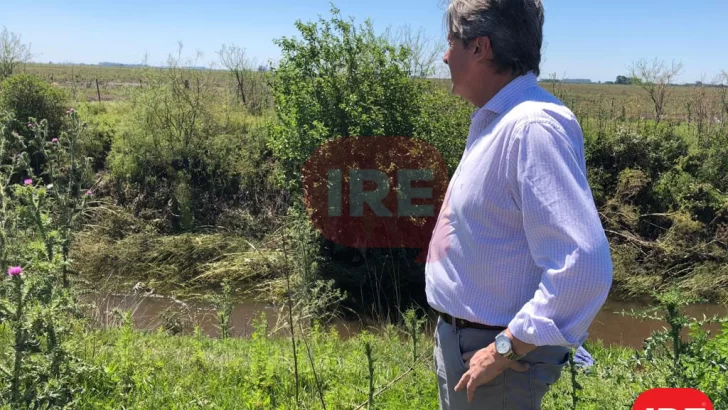 El ministro de Infraestructura recorrió la zona y prometió obras