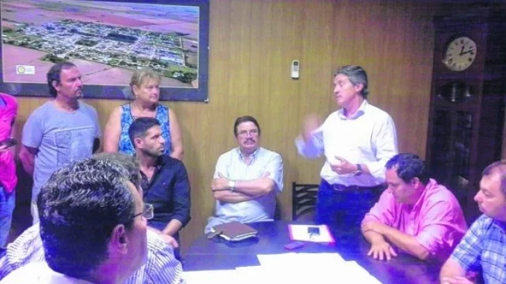 Provincia volvió a anunciar la obra de desagüe desde La Candelaria hacia el Carcarañá