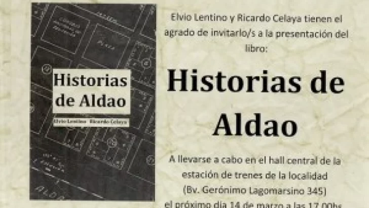 Se presenta Historias de Aldao