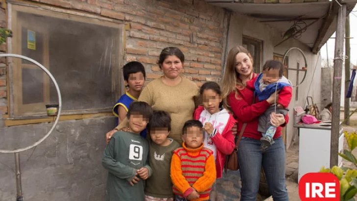 Siete chicos con su mamá confían en un cambio de vida en Maciel