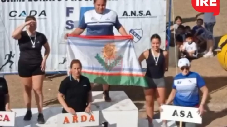 Lo hizo de nuevo: Marti se consagró campeona provincial U18 de atletismo