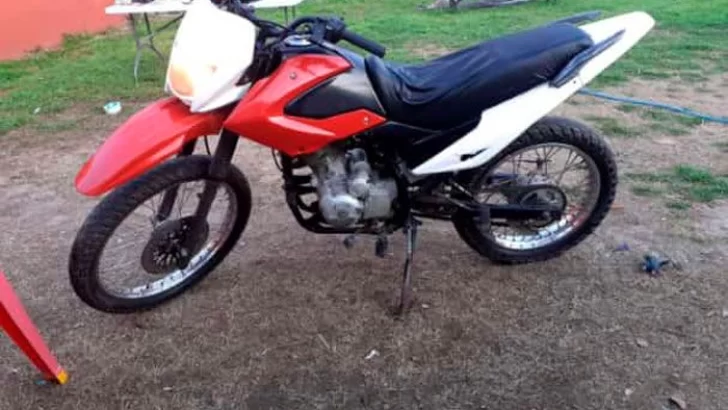 Recuperaron en Puerto San Martín la moto robada el lunes en Oliveros