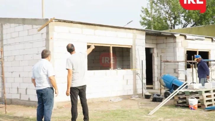 Timbúes construyó dos salones en tiempo record para los alumnos de la técnica