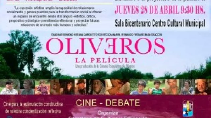 “Oliveros, la película” se presentará en Puerto San Martín
