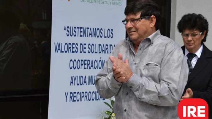 Pablo Reguera renovó su mandato al frente del Sindicato Aceitero