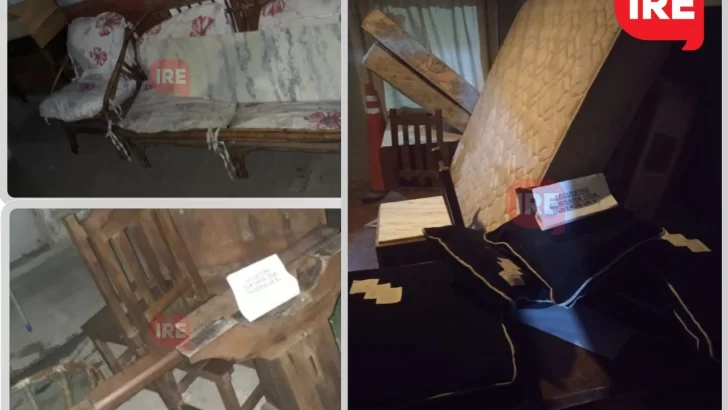 Allanaron la casa de un vecino y encontraron todos los objetos robados