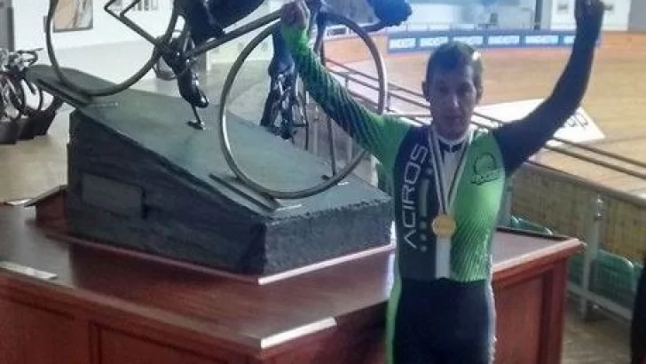Un sanlorencino es campeón mundial de ciclismo