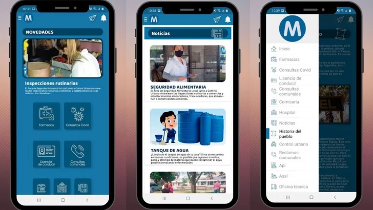 La Comuna de Maciel lanzó una nueva aplicación para celulares