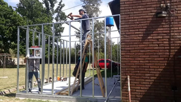 En medio de la pandemia, Serodino amplía el SAMCo y prepara su sala de Rayos X