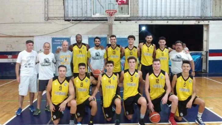 Básquet masculino: Timbúes busca ascender a la superliga