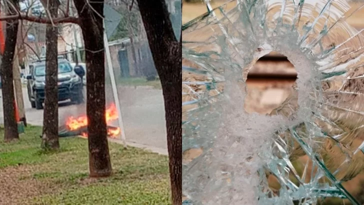 Vandalismo: En la última semana rompieron una garita y quemaron un contenedor