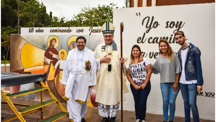 Ayer Serodino celebró sus fiestas patronales en nombre de San José