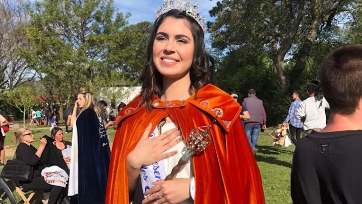 Valentina es la nueva representante de la Fiesta Provincial del Estudiante