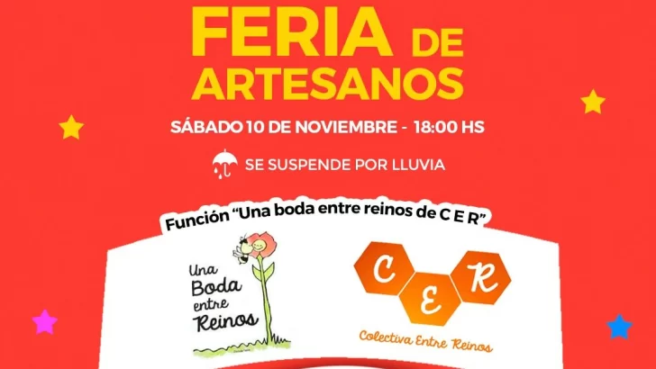 Este sábado llega nuevamente la feria de artesanos