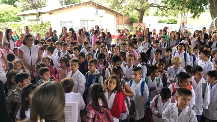 Objetivo logrado: La escuela primaria inauguró la planta alta