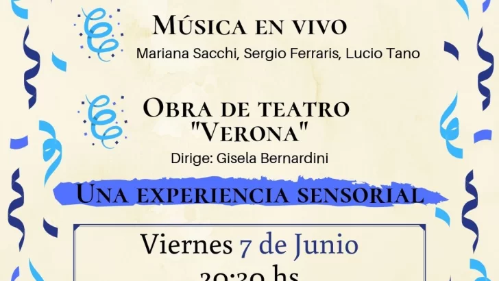 Para agendar: La Casona presenta este viernes “Verona”