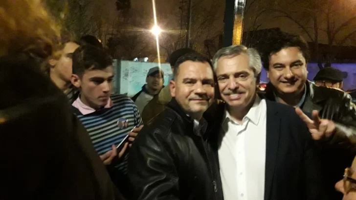 Calori se sumó a la campaña de Alberto Fernández y Marcos Cleri