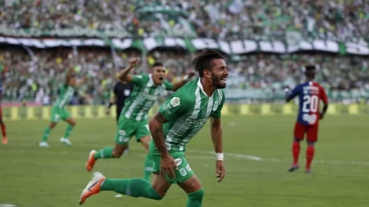 Pato Cucchi convirtió su primer gol en el clásico de Medellín