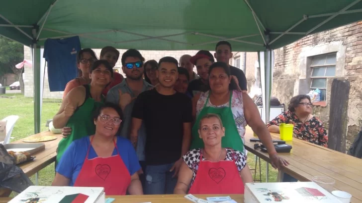 Excelente jornada solidaria para apoyar con alimentos al comedor