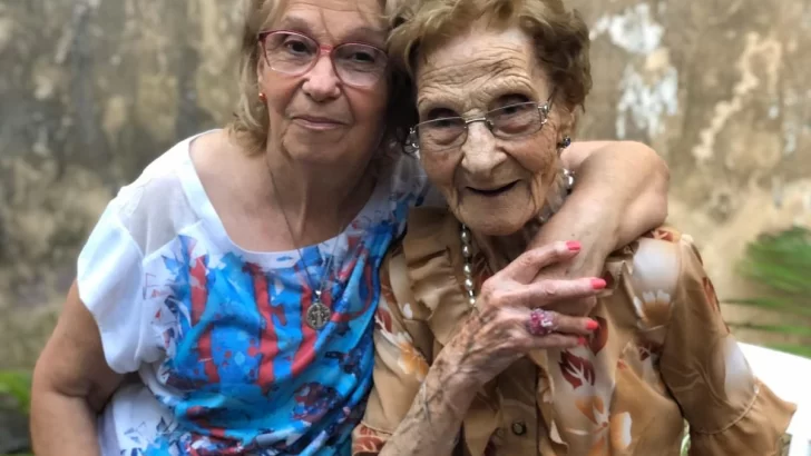 Clara, la mujer más longeva de Timbúes celebró sus 102 años
