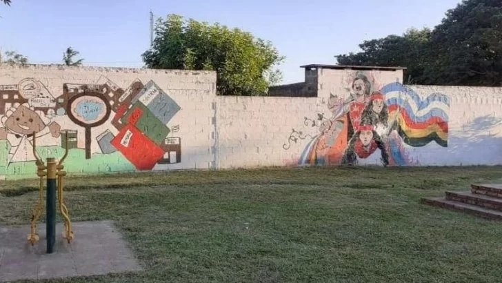 Maciel: El CEPA cuestionó a la comuna por tapar un mural artístico