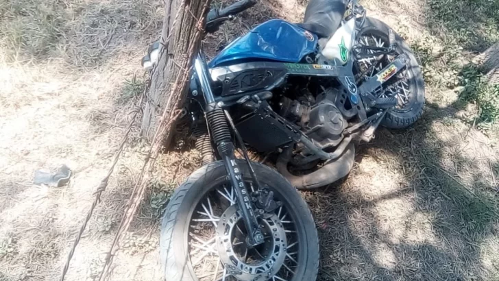 Motociclista sufrió graves lesiones tras un fuerte choque en Timbúes