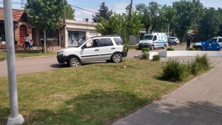 Un vecino de Gaboto volcó en el centro de Maciel: No hubo heridos